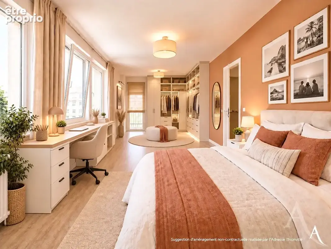 T5 familial traversant de 116 m² - Terrasse, garage, ascenseur - Gare à 10 min - photo 12