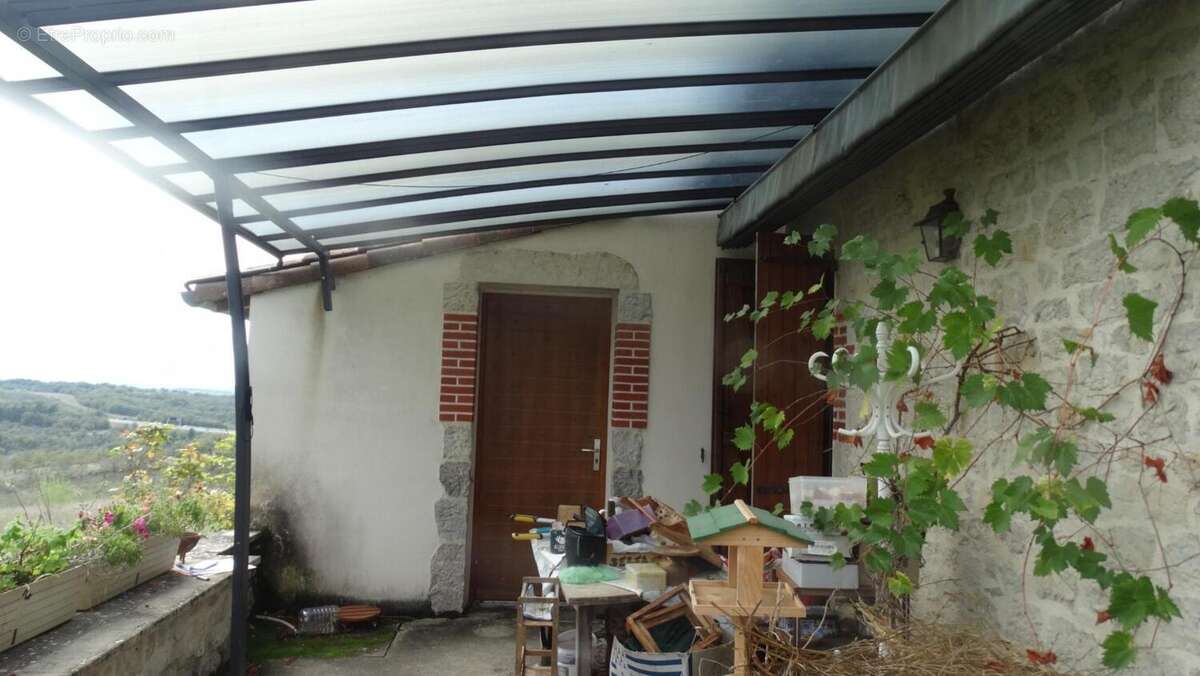 Terrasse - Maison à CAHORS