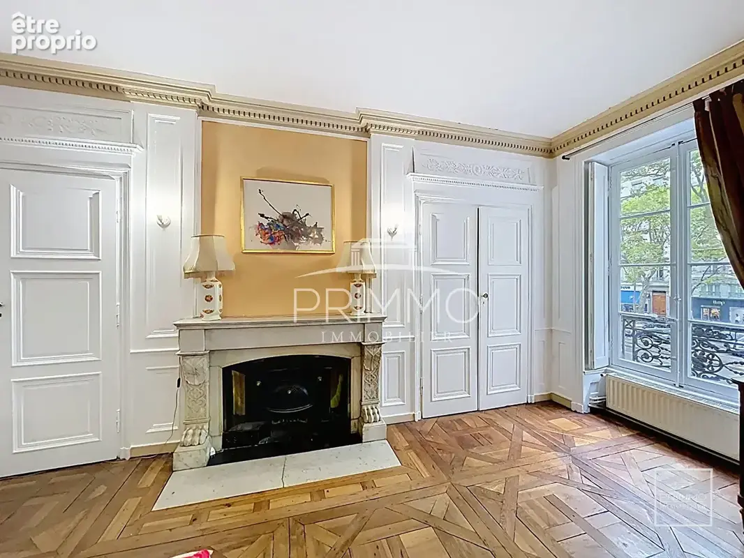 Lyon 6eme cours franklin roosevelt - appartement bourgeois de 108 m² - charme de l'ancien - photo 2