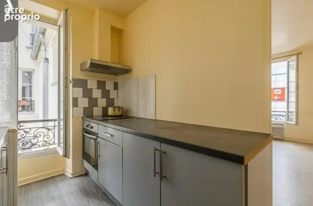 Montreuil studio 22,59 m² étage2 cave proche paris métro ligne 9 à 5mn - photo 4