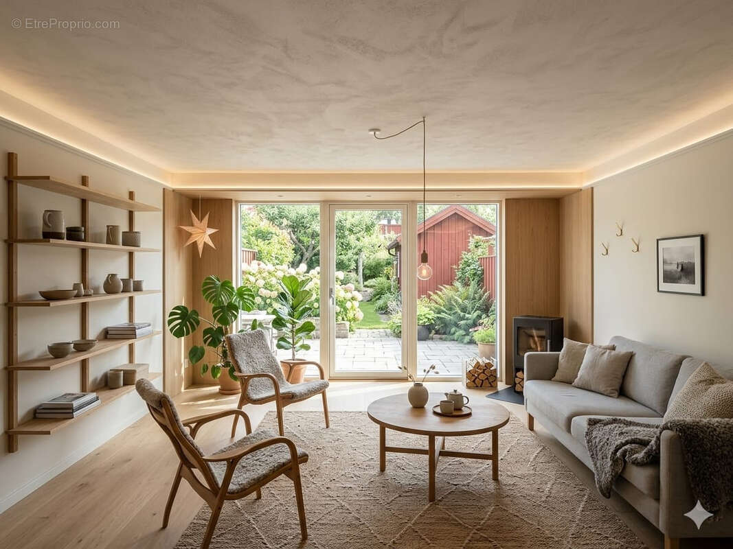 Maison familiale avec sous-sol total et combles aménageables   Terrain arboré de 760 m2   Vieux Pontault Comba - photo 14