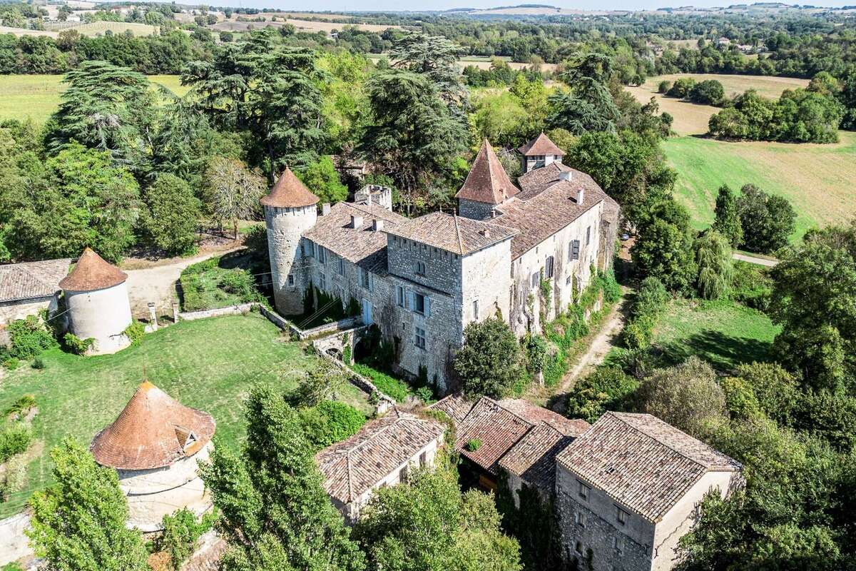 Superbe Château médiéval chargé d'histoire entouré de plus de 200 hectares - photo 2