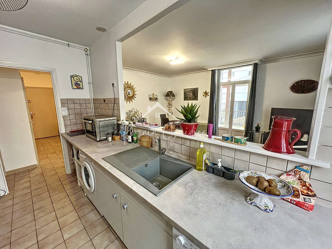 Appartement t2 60 m2 vendu meublé avec grande terrasse - photo 7
