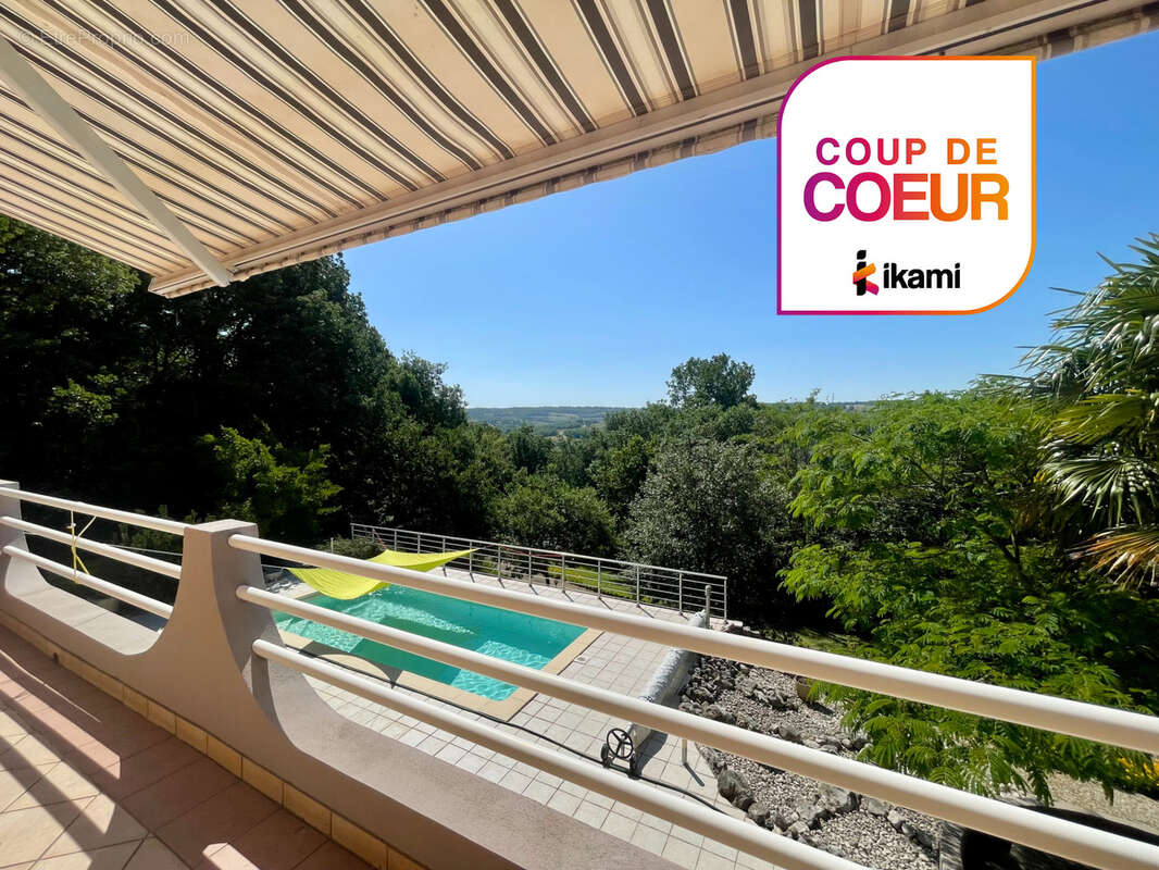 Hauterives (sur les hauteurs) - villa avec piscine et dependances - photo 5