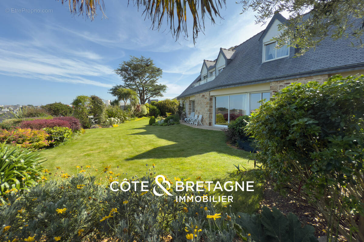 Maison vue mer a perros-guirec, 5 chambres, jardin, garage  réf : 202567 - photo 2