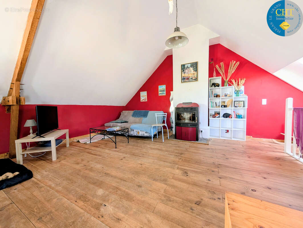 Rare : longère de charme en brocéliande   secteur telhouët, paimpont (35380) avec cht immobilier - photo 3