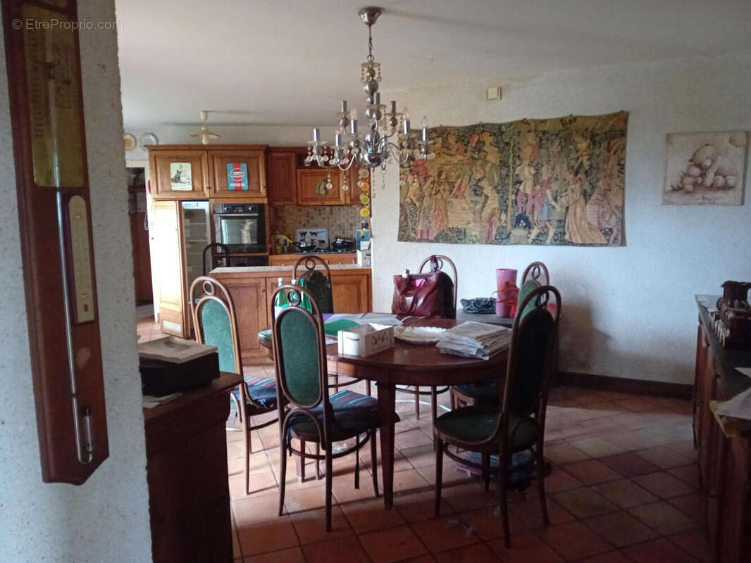 Salle a manger - Maison à LABASTIDE-MURAT