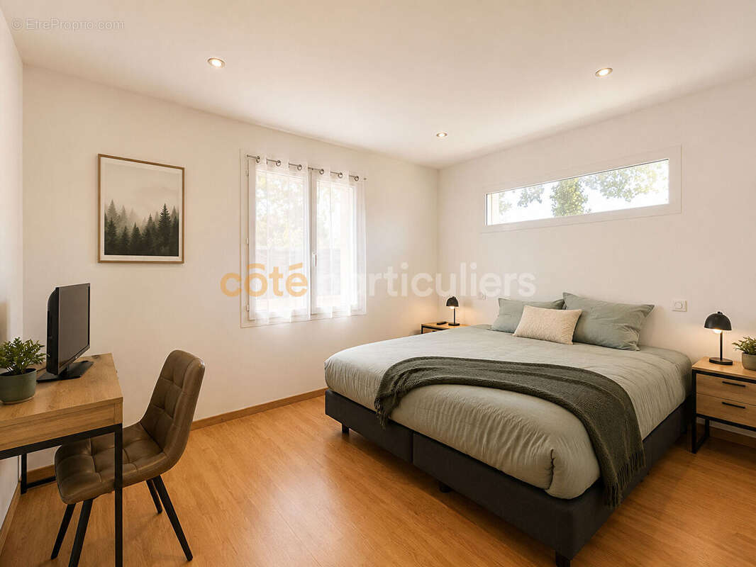 Touvois -- maison de plain-pied -- 135 m² habitables -- calme -- 3 chambres -- maison familiale - photo 9