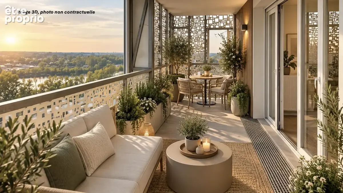 T3 avec vue sur le golf de Villenave d'Ornon - photo 5