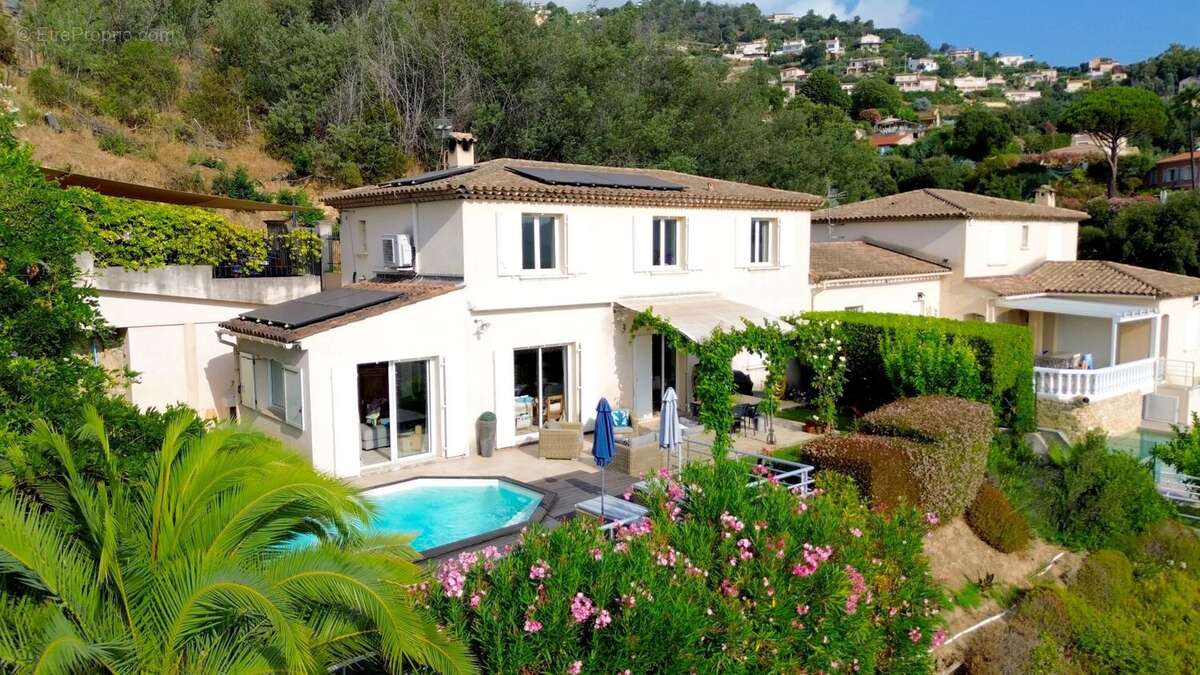 Mandelieu maison vue mer piscine proche centre - photo 13