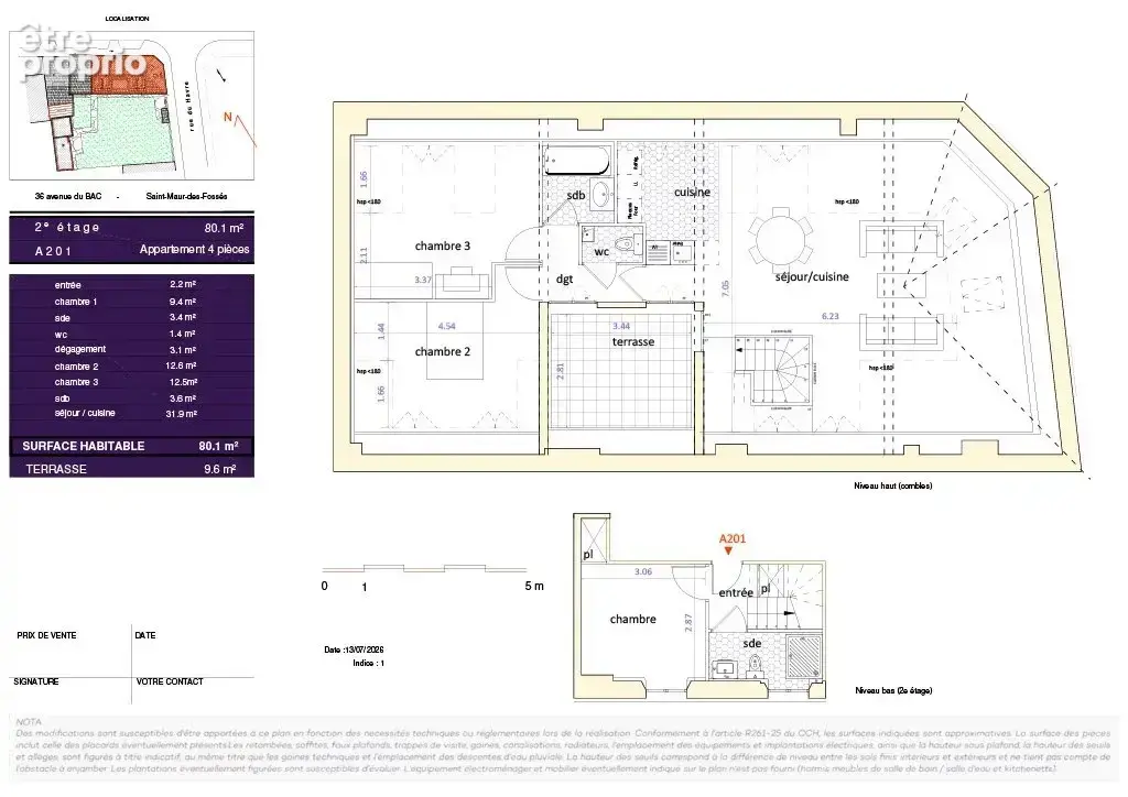 Appartement à SAINT-MAUR-DES-FOSSES