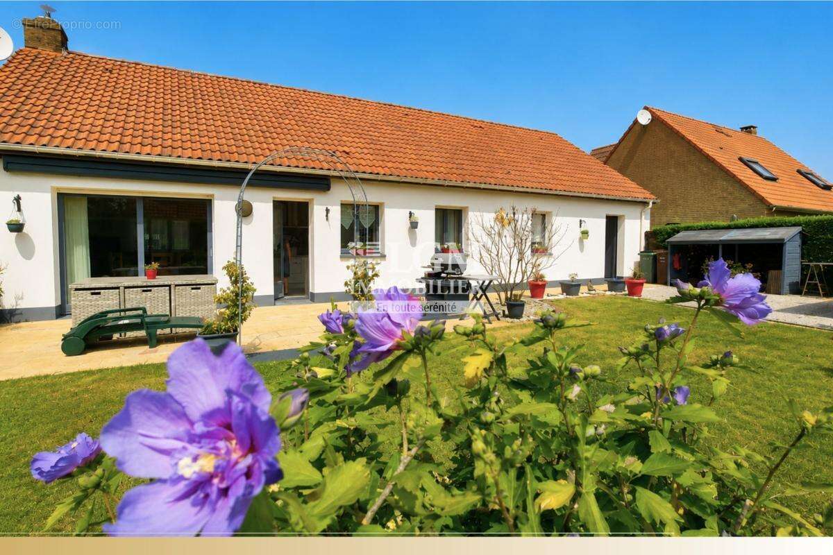 Calais – Petit Courgain – Plain-pied indépendant 3 chambres avec jardin et garage - photo 9