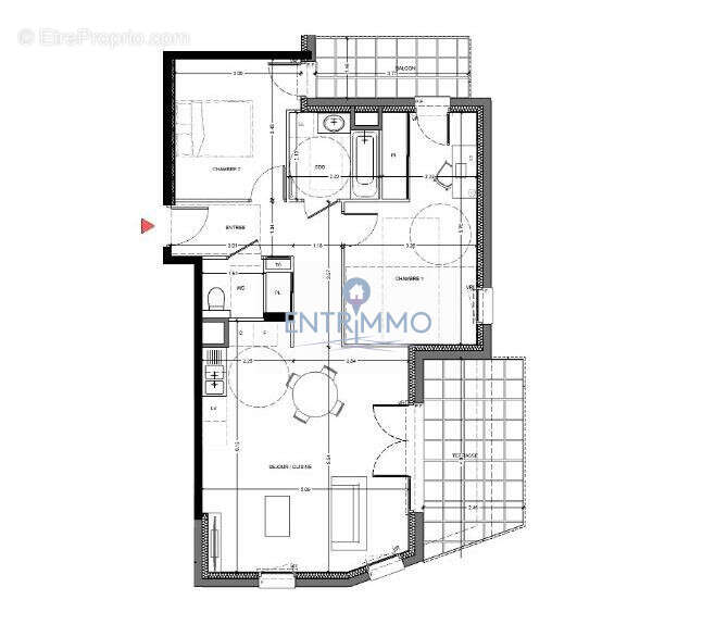 Appartement à SAINT-FELIX
