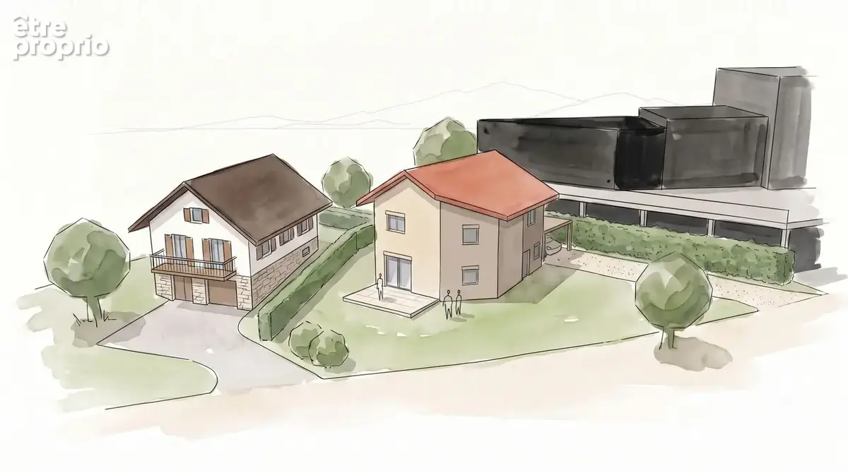 A vendre   Terrain à bâtir 477 m2   Groisy (74570) - photo 5