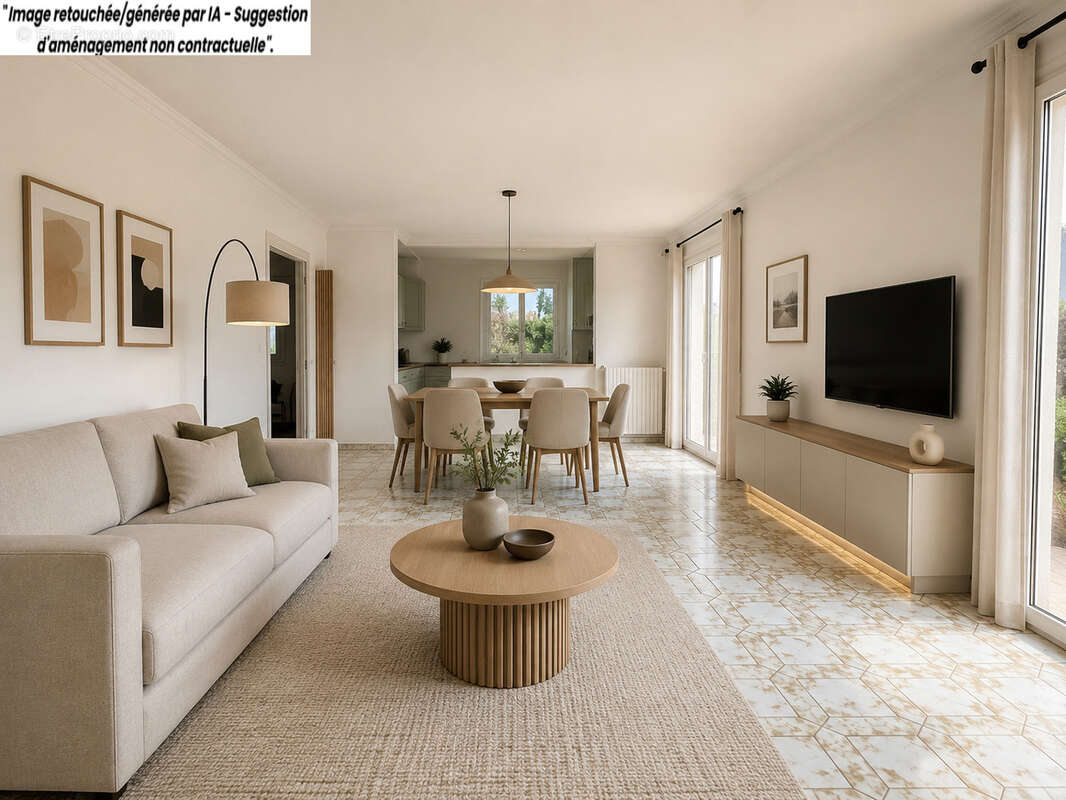 MAISON T5 avec garage (205 M2 de surface utile) et jardin de 544 M2 à Vendre (31270 CUGNAUX) - photo 2