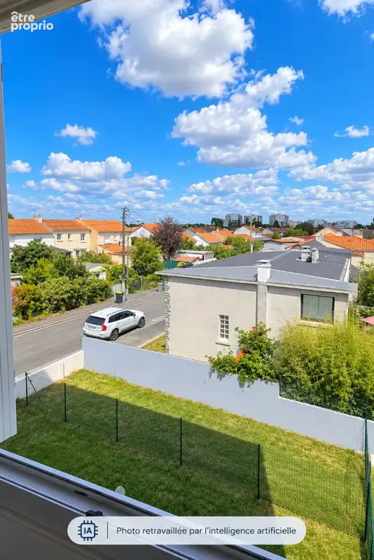 Rezé t3 de 43,10 m² - 2 chambres - climatisation -  rénové en 2026 -  dernier étage - jardin privatif - photo 15