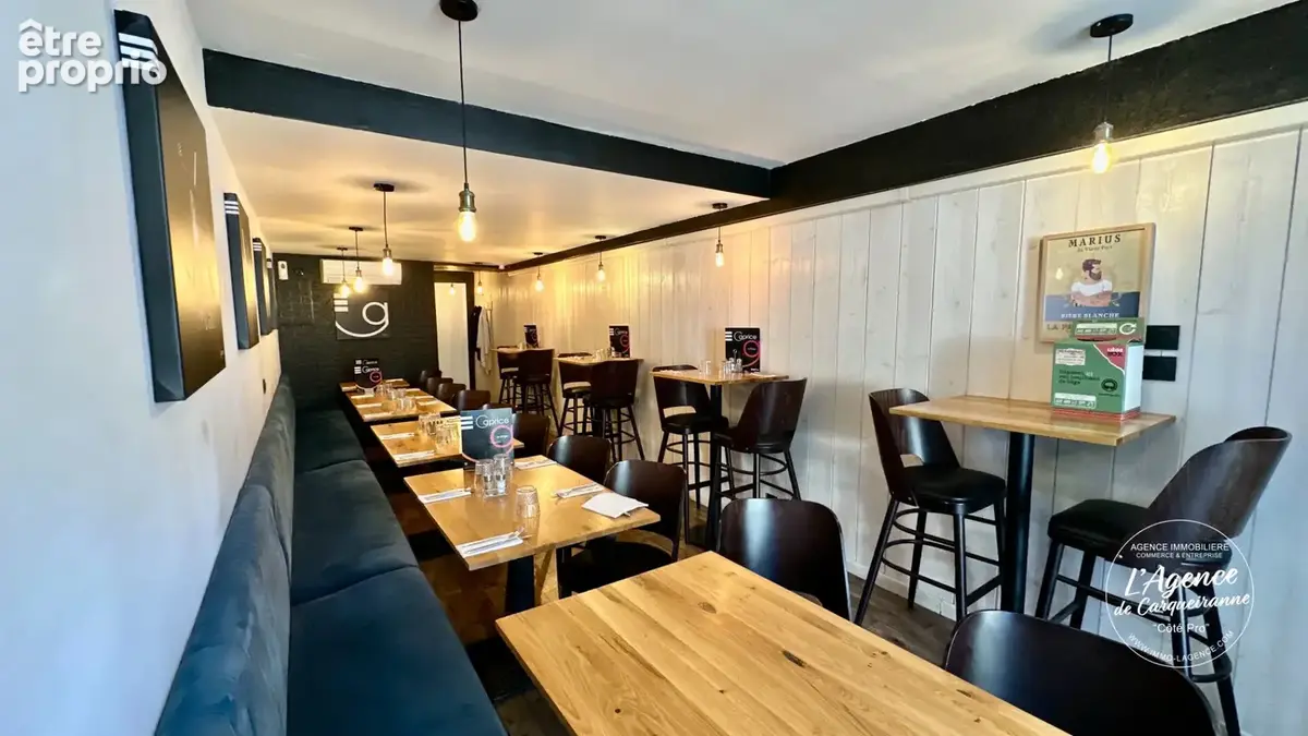 A vendre fonds de commerce brasserie du midi 183 m2 en excellent etat idealement situe dans le centre ville de cuers - photo 12