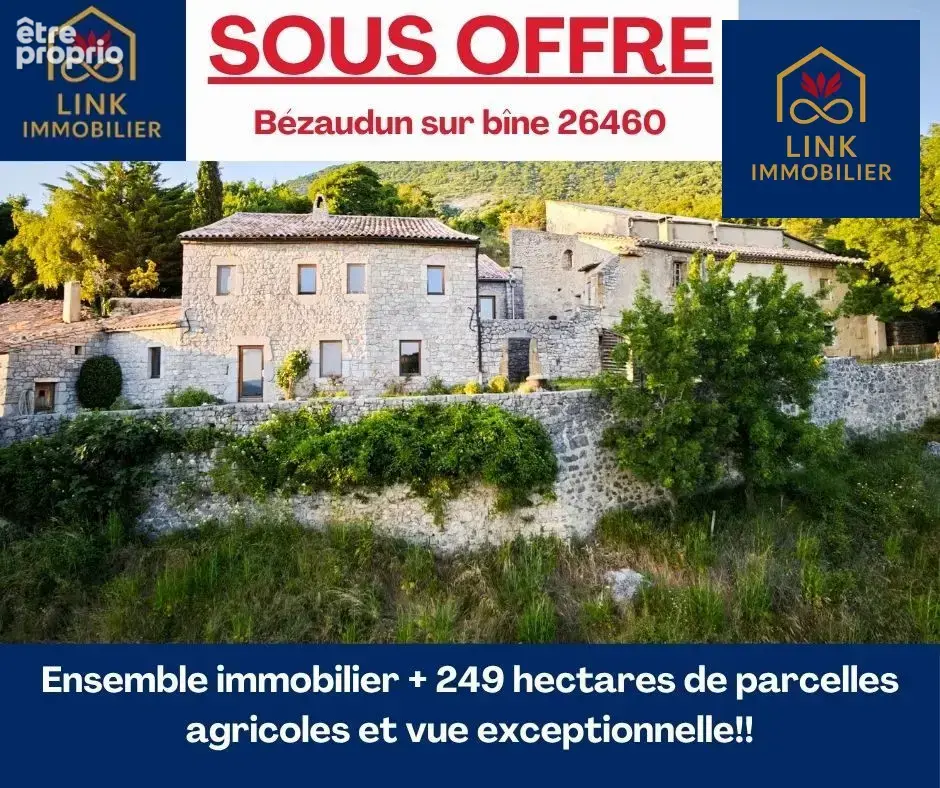 Maison à BEZAUDUN-SUR-BINE