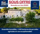 Maison à BEZAUDUN-SUR-BINE