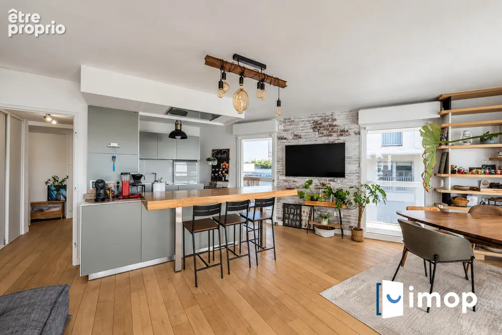 4 pièces – 3 chambres – terrasse de 40 m² – 2 parkings - photo 4