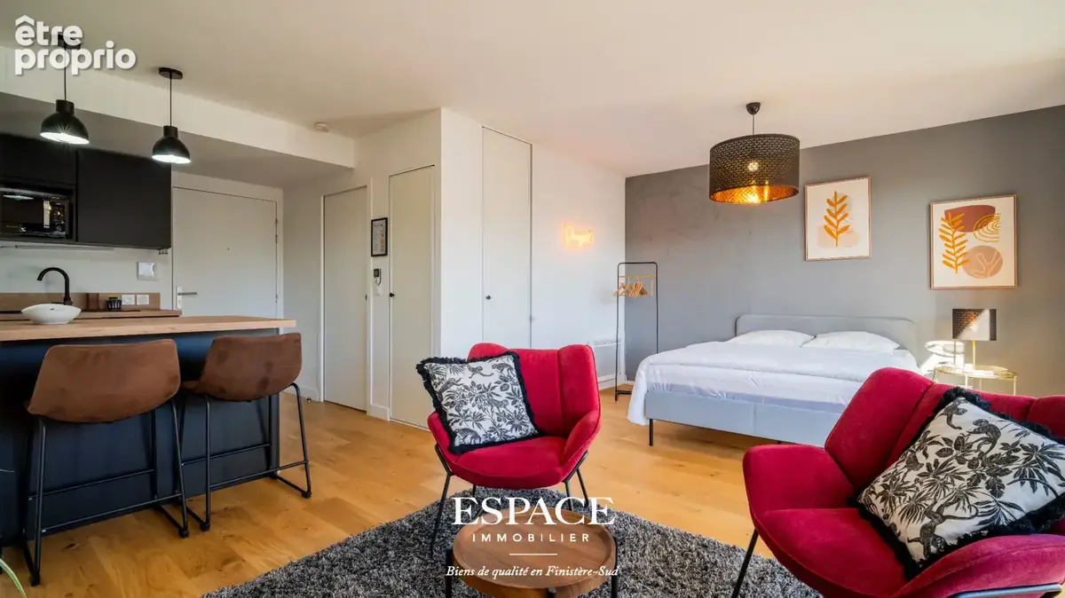 À vendre à Concarneau - Un appartement contemporain à deux pas du centre-ville et de la mer - photo 4