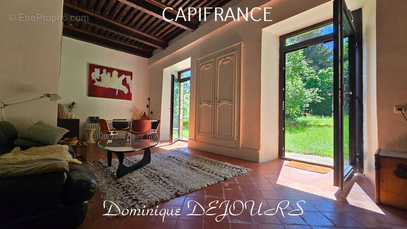 Grande maison bourgeoise de 400m² habitable et son parc de 9700m²au bord de la rivière La Glueyre - photo 8