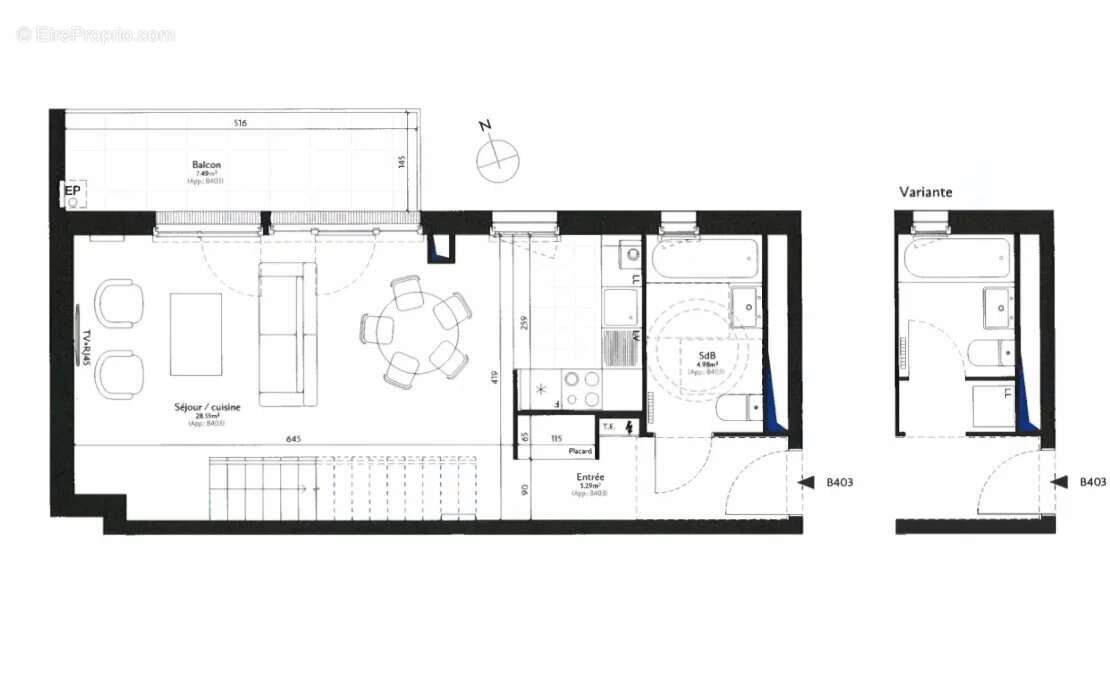 Appartement à EPINAY-SUR-SEINE