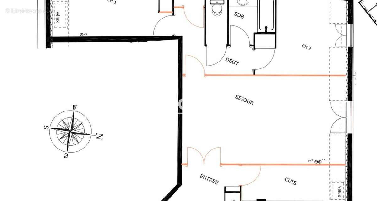 Appartement à CHATILLON