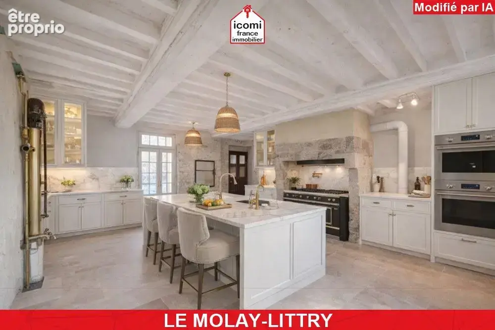 Calvados - le molay-littry (14330) - a vendre - propriete de +350 m² sur +2ha - bief - ecuries et dependances ideal voitures de  - photo 5