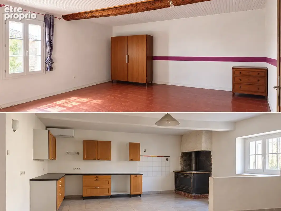 Marcorignan   Maison de village d'environ 200 m2 avec remise de 52 m2   5 chambres   Fort potentiel - photo 8