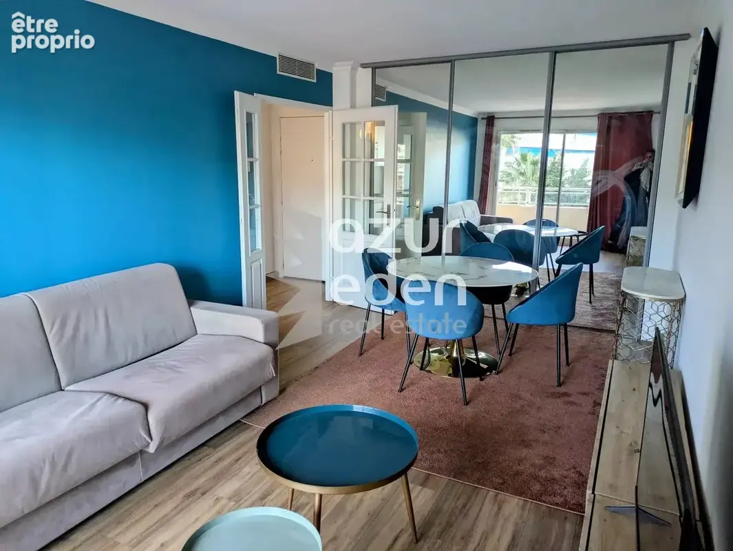Cannes - palm beach - t2 45m² mouré rouge - terrasse 16m² - parking ss - photo 2