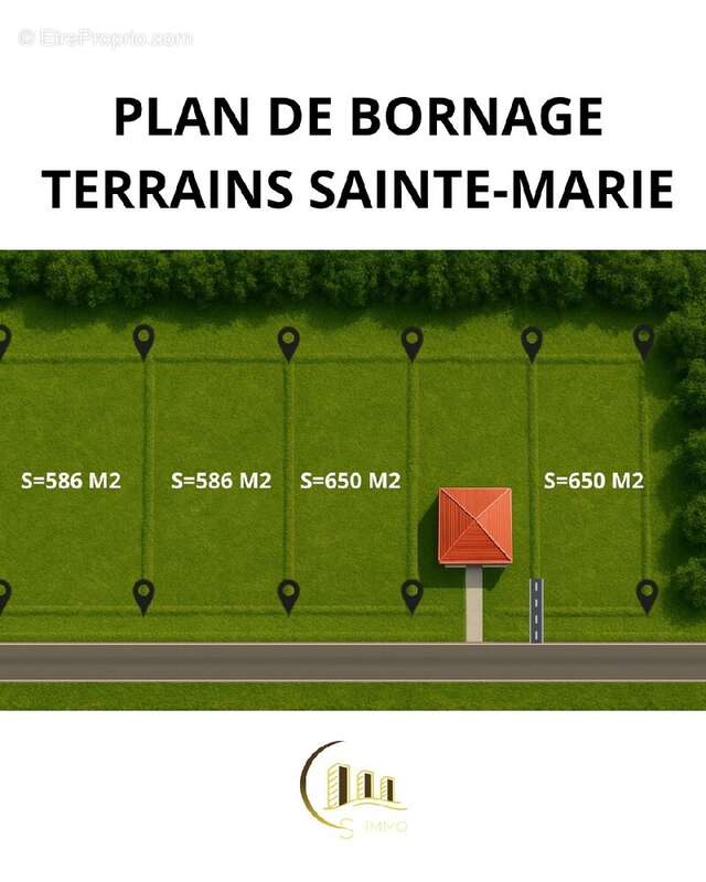 Terrain à SAINTE-MARIE