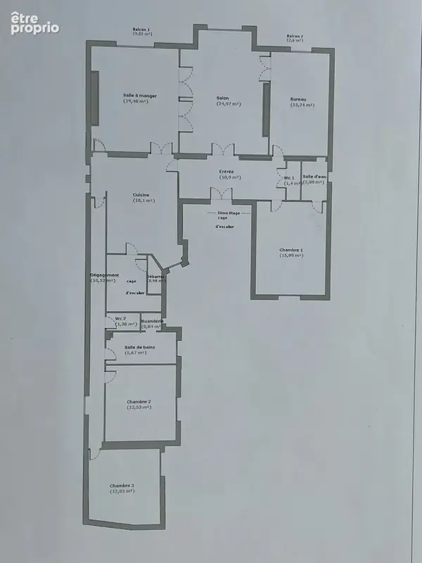 6 pièces Eglise d'Auteuil Maison de la radio - photo 3