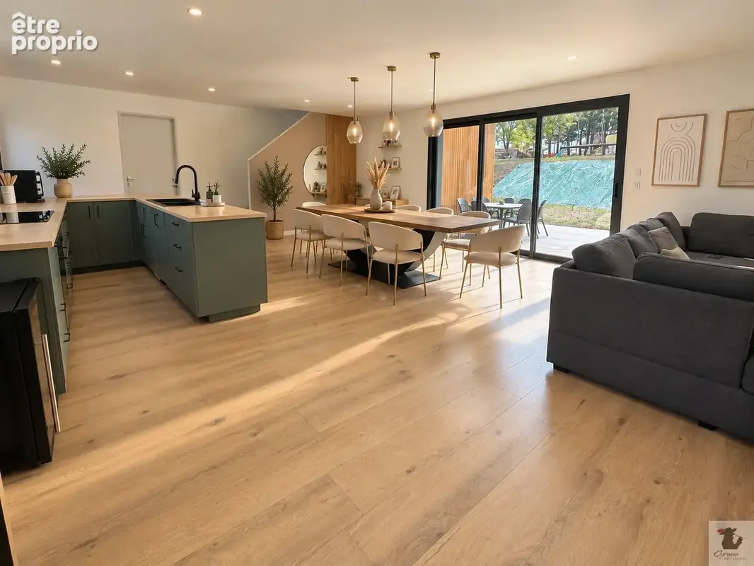 Contemporaine: 129 hab, terrain 2254m2 - photo 4