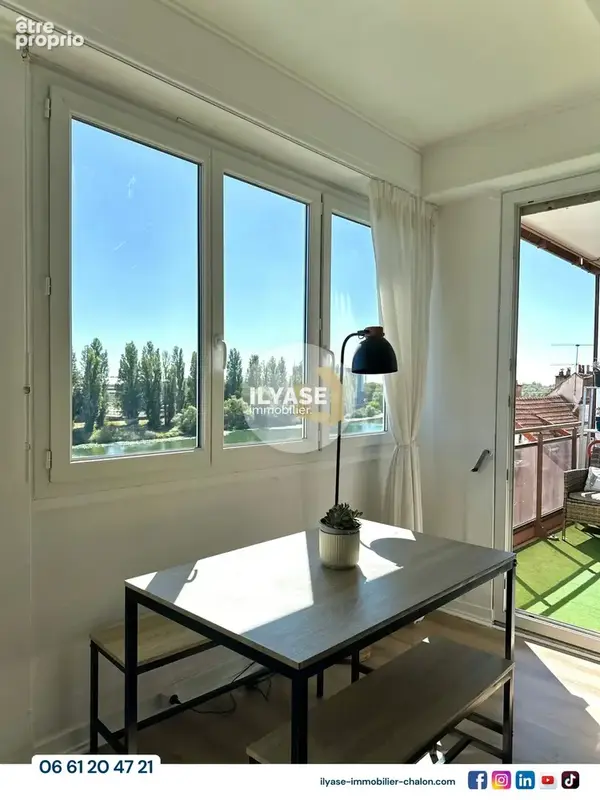 Appartement T2  58m2  Balcon  Cave  Quais de Saône - photo 6