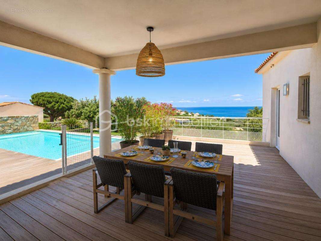 Villa avec vue mer et Cap Corse, piscine, appartement indépendant – Monticello - photo 4