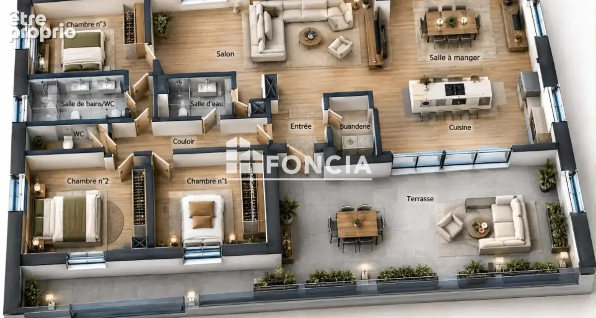 Saint-paul-de-vence — un haut de villa aux volumes exceptionnels 3 ou 4 chambres selon vos besoins - photo 8
