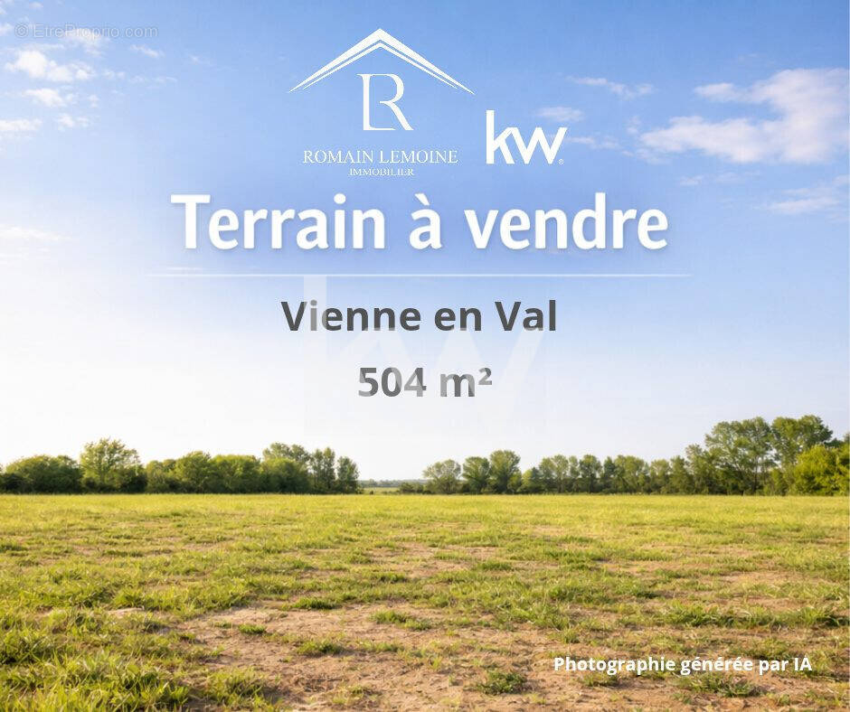 Terrain à VIENNE-EN-VAL