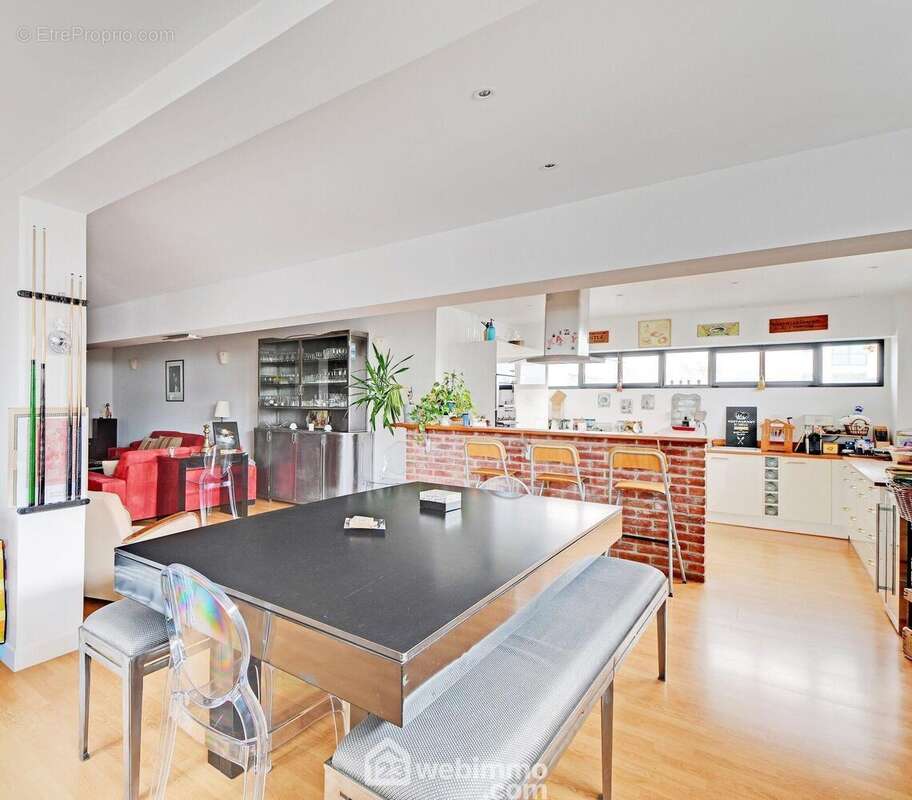 Double séjour de 66 m²