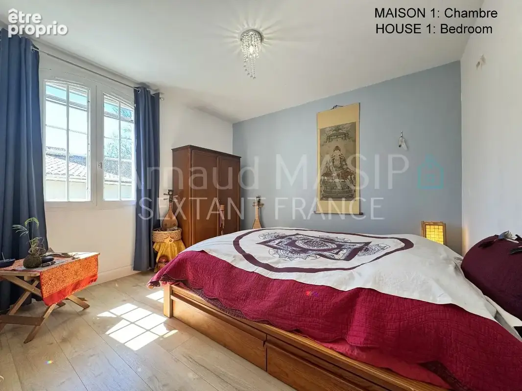 Imposant ensemble immobilier, 2 maisons attenantes, 8 chambres, grand jardin, piscine hors sol - photo 12