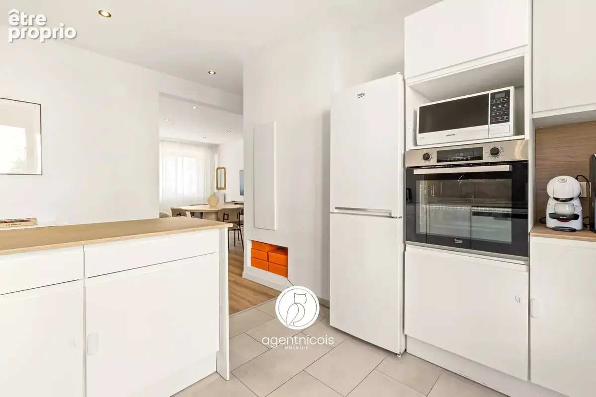 Nice // libération - rue raiberti : 3 pieces / traversant sud-nord / balcons / cave - photo 12