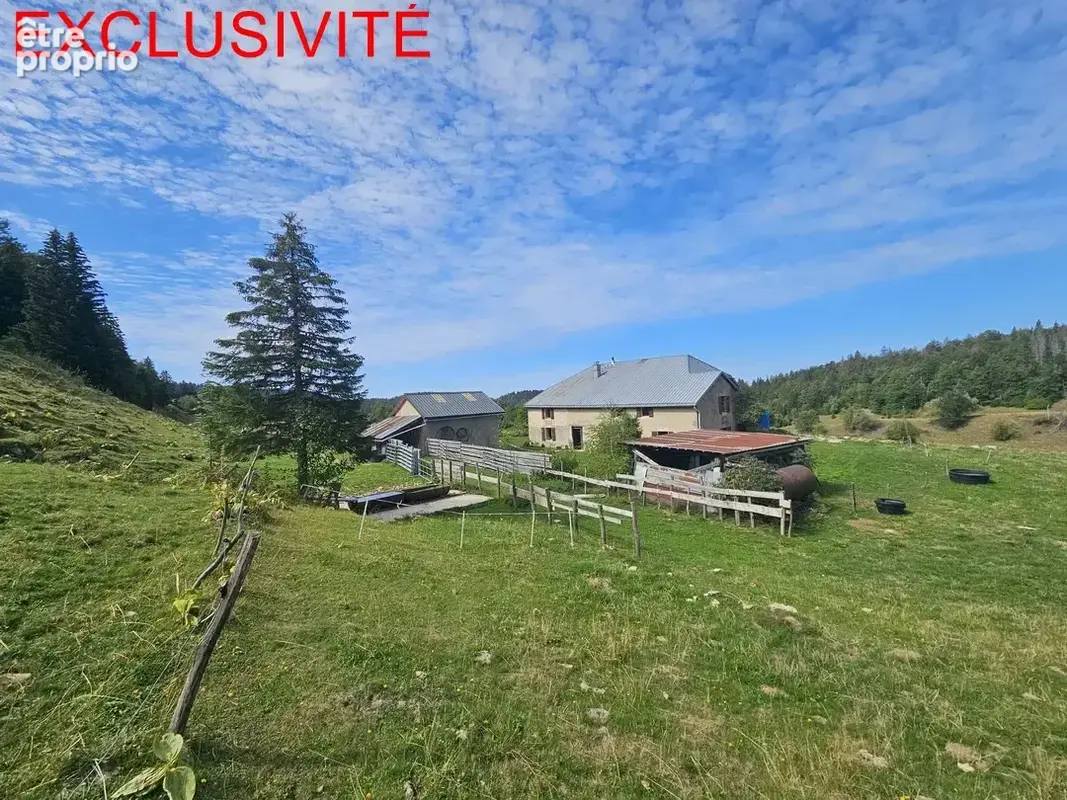 Haut-Jura : authentique ferme en pierre isolé sur terrain de plus de 30 Hectares - photo 4
