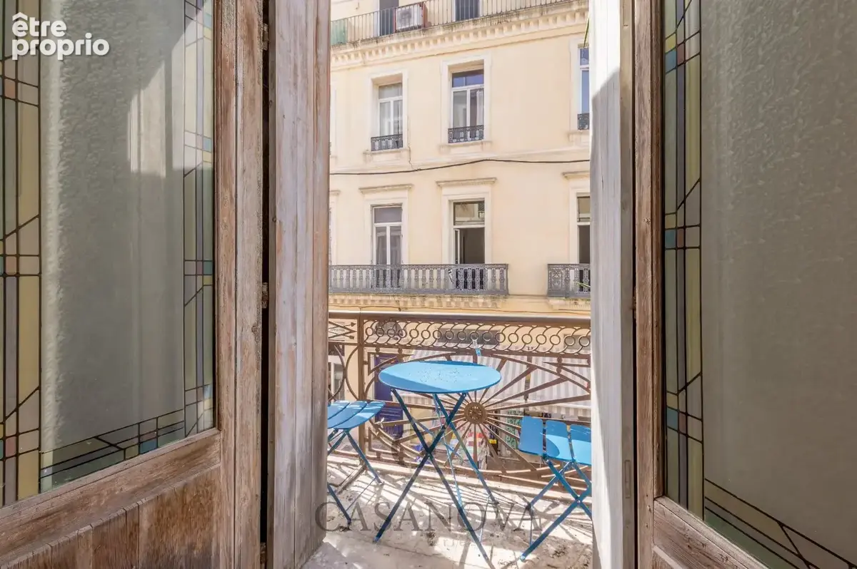 Appartement de charme à Sète coeur de ville, 91 m², balcon, parquet ancien, garage - photo 4