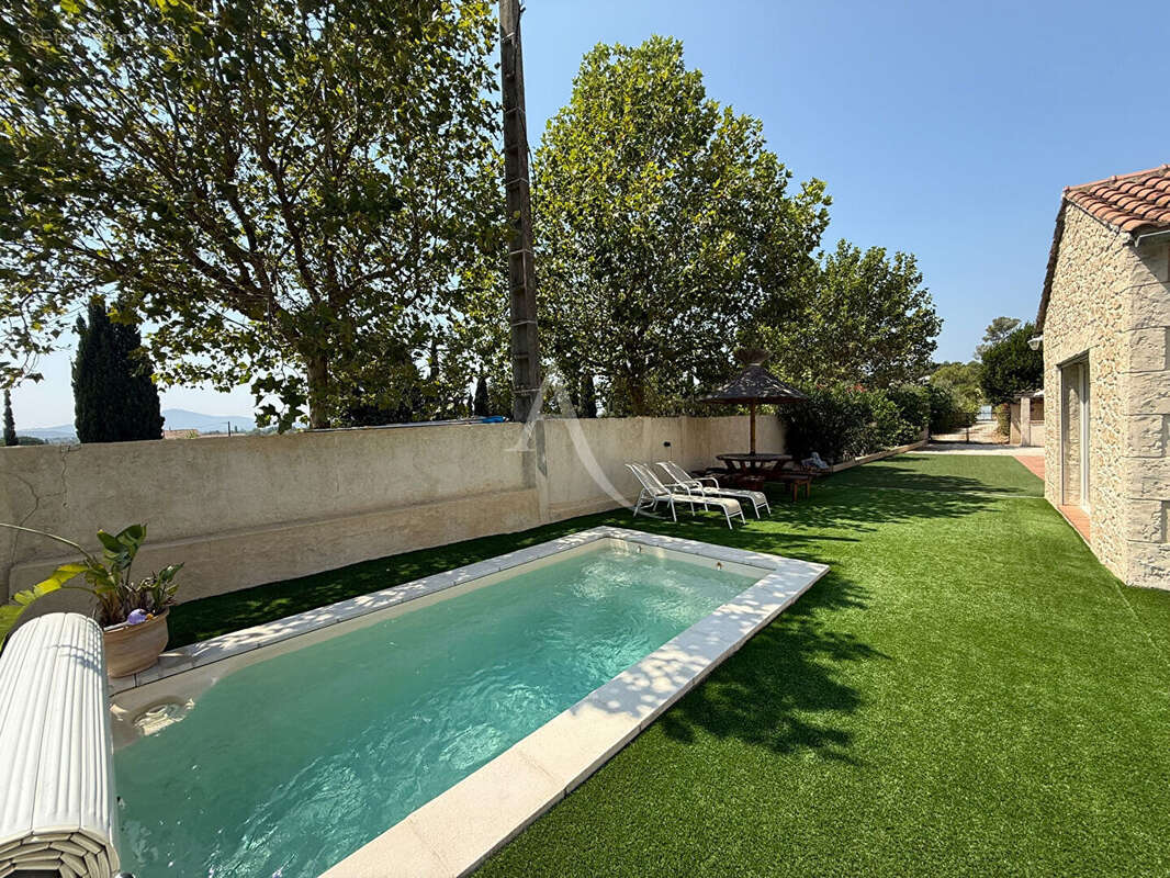 LA FARLÈDE - Propriété de charme de plain-pied avec studio indépendant, piscine et terrain de 10 300 m² - photo 3