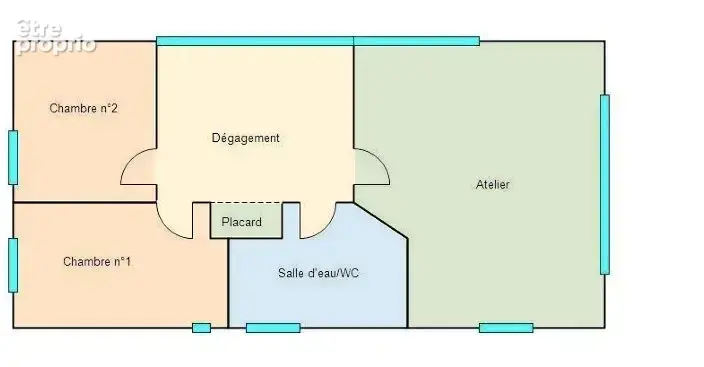 Maison en pierre à vendre près de Livernon, avec piscine, court de tennis et annexe pour invités - photo 19