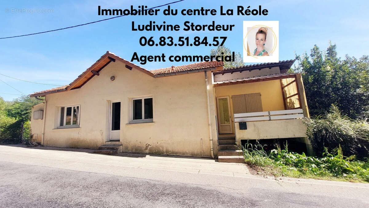 Maison à LA REOLE