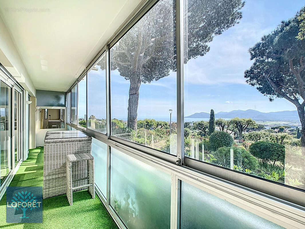 Appartement le cannet 3 pièces 80 m2 - climatisation - vue mer - gardien - piscine/tennis - potentiel - photo 8