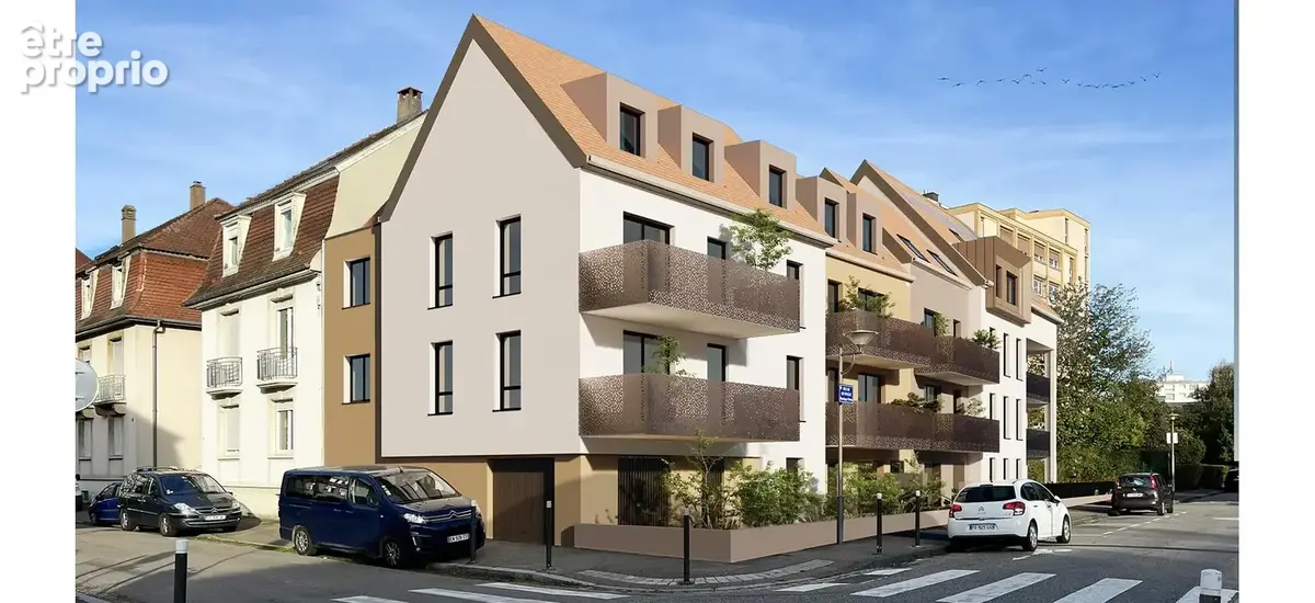 Rare ! Beau 2 pièces neuf à Neudorf petite copropriété au calme ! - photo 4