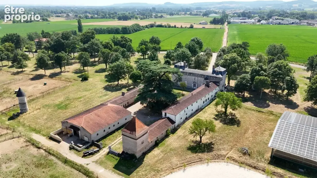 Propriete équestre et son château, à vendre 14 pièces LE TEMPLE SUR LOT (47) - photo 2