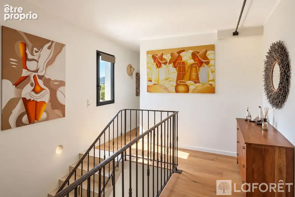 Villa contemporaine d'exception avec piscine vue mer et montagnes - photo 15